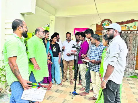ఉద్దానంలో సినీ సన్నివేశాలు చిత్రీకరణ 