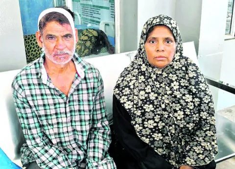 అన్నా వదినలపై దాడి