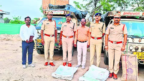 జీలుగ విత్తనాలు స్వాధీనం