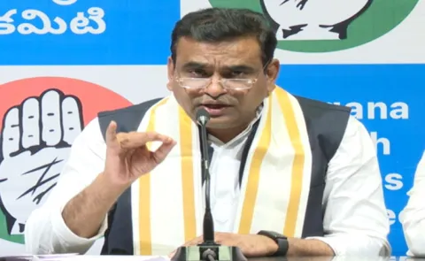 Congress MP Chamala Kiran Kumar Reddy Slams Etela