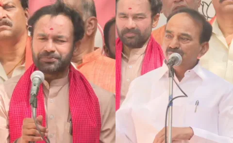 BJP Leaders Participated In Telangana Formation Day Celebrations
