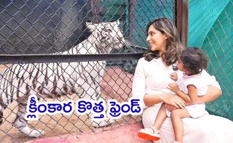 Klin Kaara Birthday And Mother Upasana Pic With Tigress