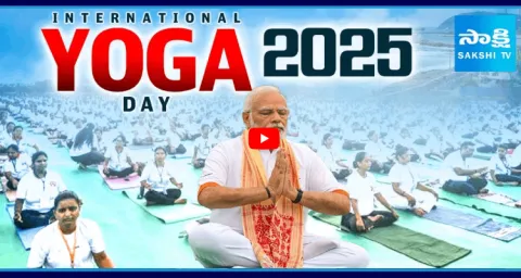  International Yoga Day Celebrations In Vizag Beach 1