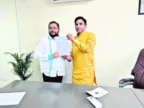 వైస్‌ చైర్మన్‌గా శ్రీనివాస్‌యాదవ్‌