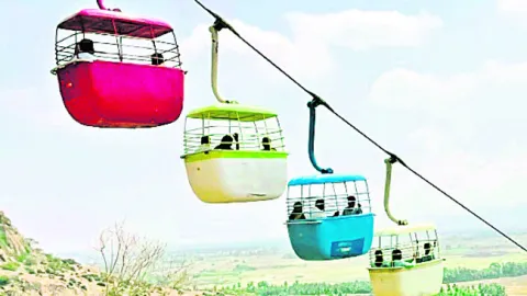 ఏర్కాడు, ఏలగిరిలో రోప్‌ వే 