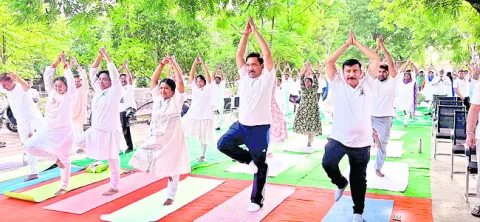 యోగాతో మానసిక ప్రశాంతత