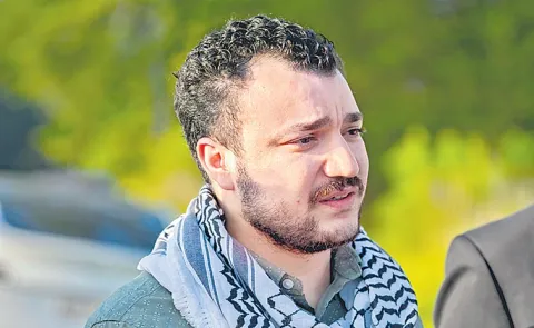 Columbia University graduate student Mahmoud Khalil was released 12