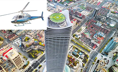 Helipads set up for five projects in hyderabad
