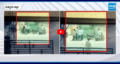 TDP Activist Dileep Naidu Attack On Nagaveni In Chittoor 1
