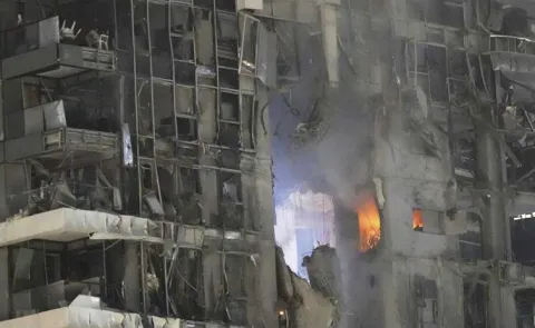 Destruction in TelAviv after Iran Fires Missiles14