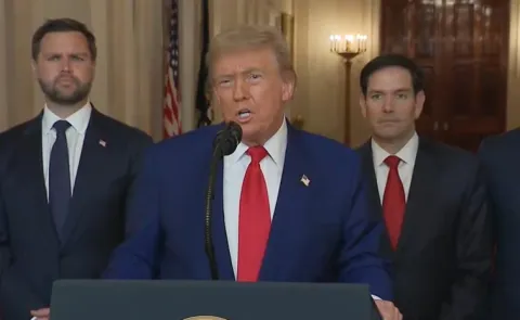 Donald Trump Address to nation after Iran Incident2