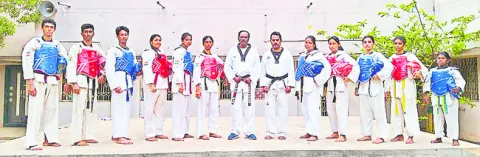 జాతీయ తైక్వాండో పోటీలకు తూర్పు క్రీడాకారులు 