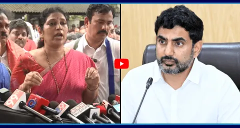 Varudu Kalyani Strong Counter To Nara Lokesh Over Job Calendar9