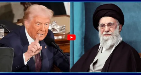 Donald Trump Warning To Iran  1