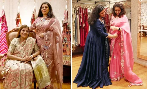 The Mother-Daughter in Law Duo Changing the Face of Indo Western Style