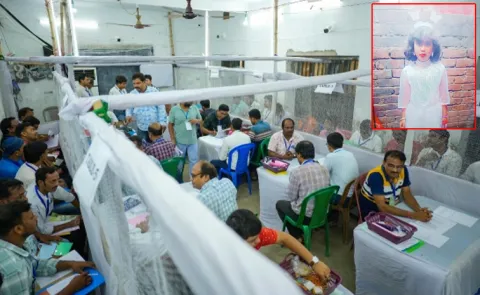tragedy in Bengal Kaliganj counting center