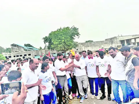ఉత్సాహంగా ఒలింపిక్‌ డే రన్‌