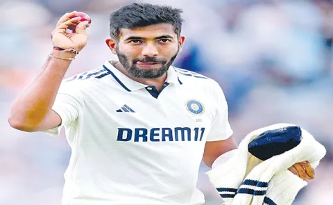 Jasprit Bumrah finished with five for 83 in the first innings against England8