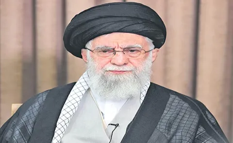 Iran Supreme Leader Ayatollah Ali Khamenei being guarded deep bunker12
