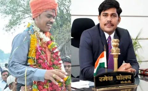 Meet specially abled son of cycle-repair shop owner who sell bangles  now IAS officer8