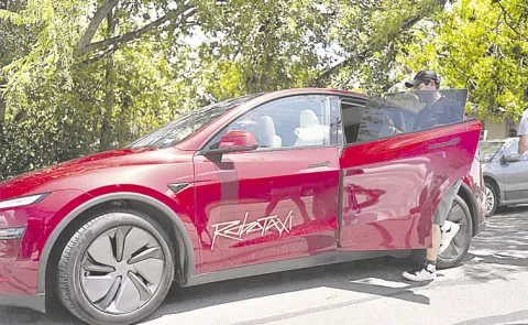 Tesla Launches Robotaxi Service