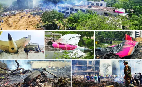 gujarat government Official Tally Of Deaths In Air India Crash3