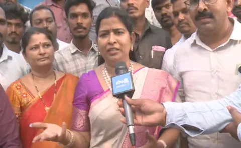 Former Minister Taneti Vanitha Slams TDP Govt