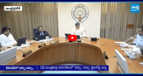 Chandrababu Govt Key Meeting On Pushpa Dialogue In Cabinet Meeting 1
