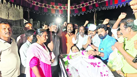 ఇనుగుర్తిలో విషాదఛాయలు