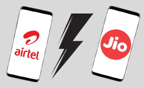 Jio and Airtel plans with 30 days validity check service and price