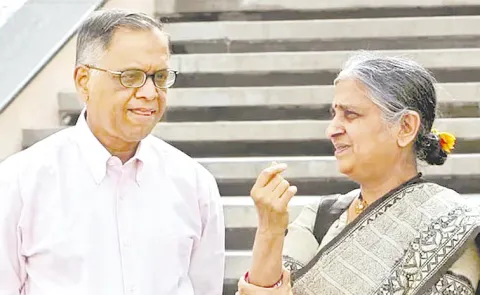 Infosys Foundation Chairperson Sudha Murty about balanced of marriage life