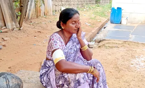 bjp leaders over action in Dharmavaram