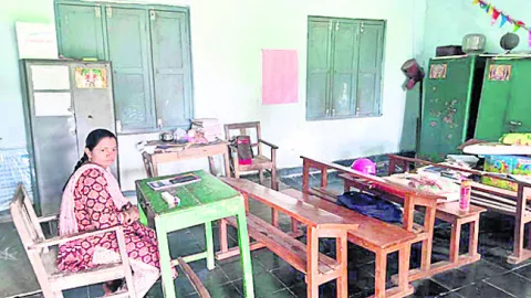 పిల్లలు లేని ఫౌండేషన్‌ స్కూల్‌! 