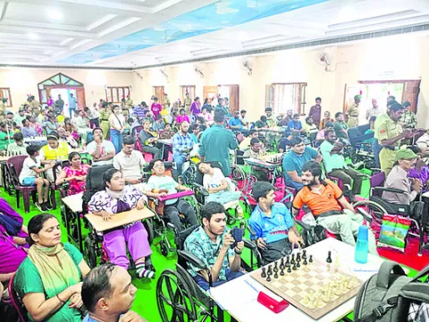 జిల్లా వేదికగా జాతీయ చెస్‌పోటీలు