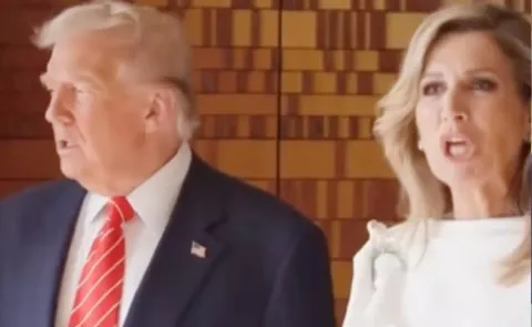 Netherlands Queen Maxima mock US President Donald Trump5