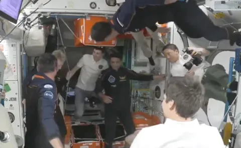 Shubhanshu Shukla Axiom-4 At Space Station Shortly2