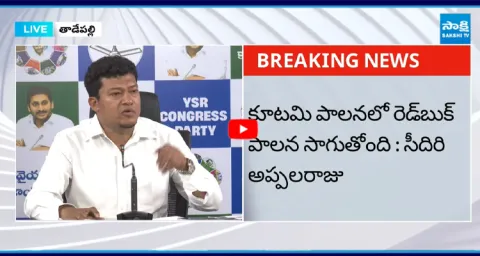 YSRCP Seediri Appalaraju About Chandrababu Red Book Politics 2