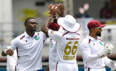 Australia All Out For 180 Runs In First Innings Of First Test Against West Indies6