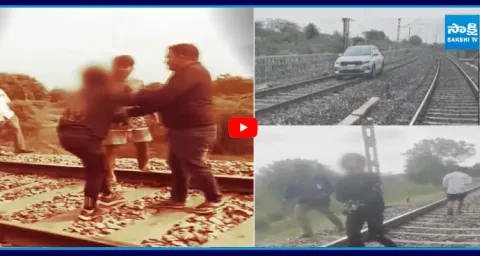 Reasons Behind Woman Driving Car On Railway Track 1