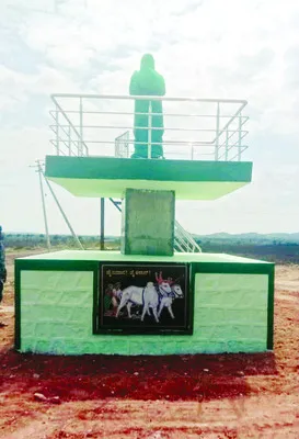 నేడు దేవెగౌడ ప్రతిమ ఆవిష్కరణ 