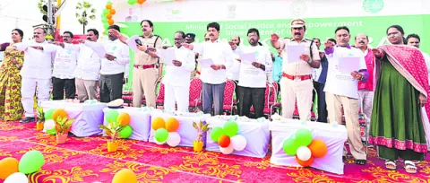 మాదకద్రవ్య రహిత సమాజ నిర్మాణమే లక్ష్యం 
