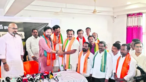 బీజేపీలో పలువురి చేరిక  
