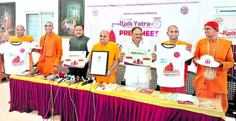 నేటి నుంచి ఇస్కాన్‌ రథయాత్ర 