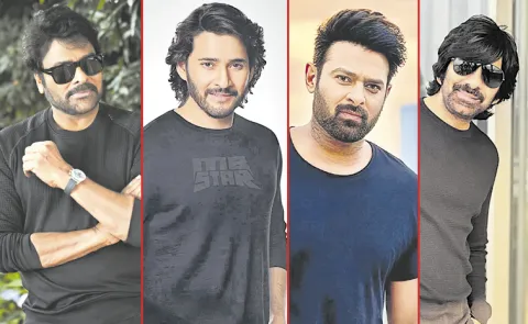 Star heroes are busy with Shootings: Tollywood