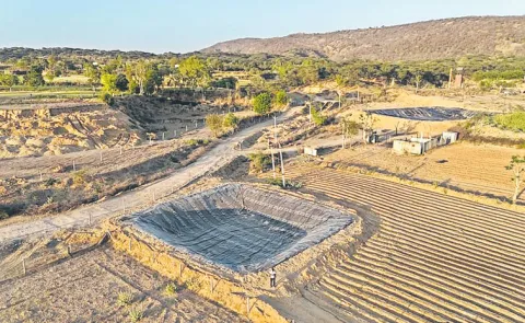 Kukas Village Water Harvesting Model details sagubadi