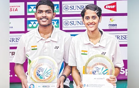 Indian team announced for Asian Junior Badminton Championships