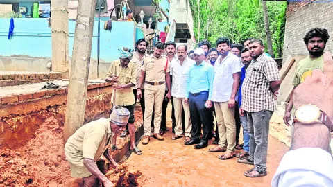 సతీష్‌ ఇంటికి కుళాయి 