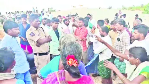 క్రషర్‌ ప్లాంట్‌ వద్ద హైడ్రామా 