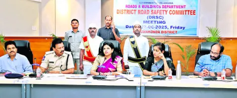 రహదారుల భద్రతపై తనిఖీలు