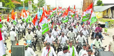 మంత్రులకు ఘన స్వాగతం 
